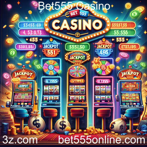 Jackpots: O que esperar no Bet555 Casino